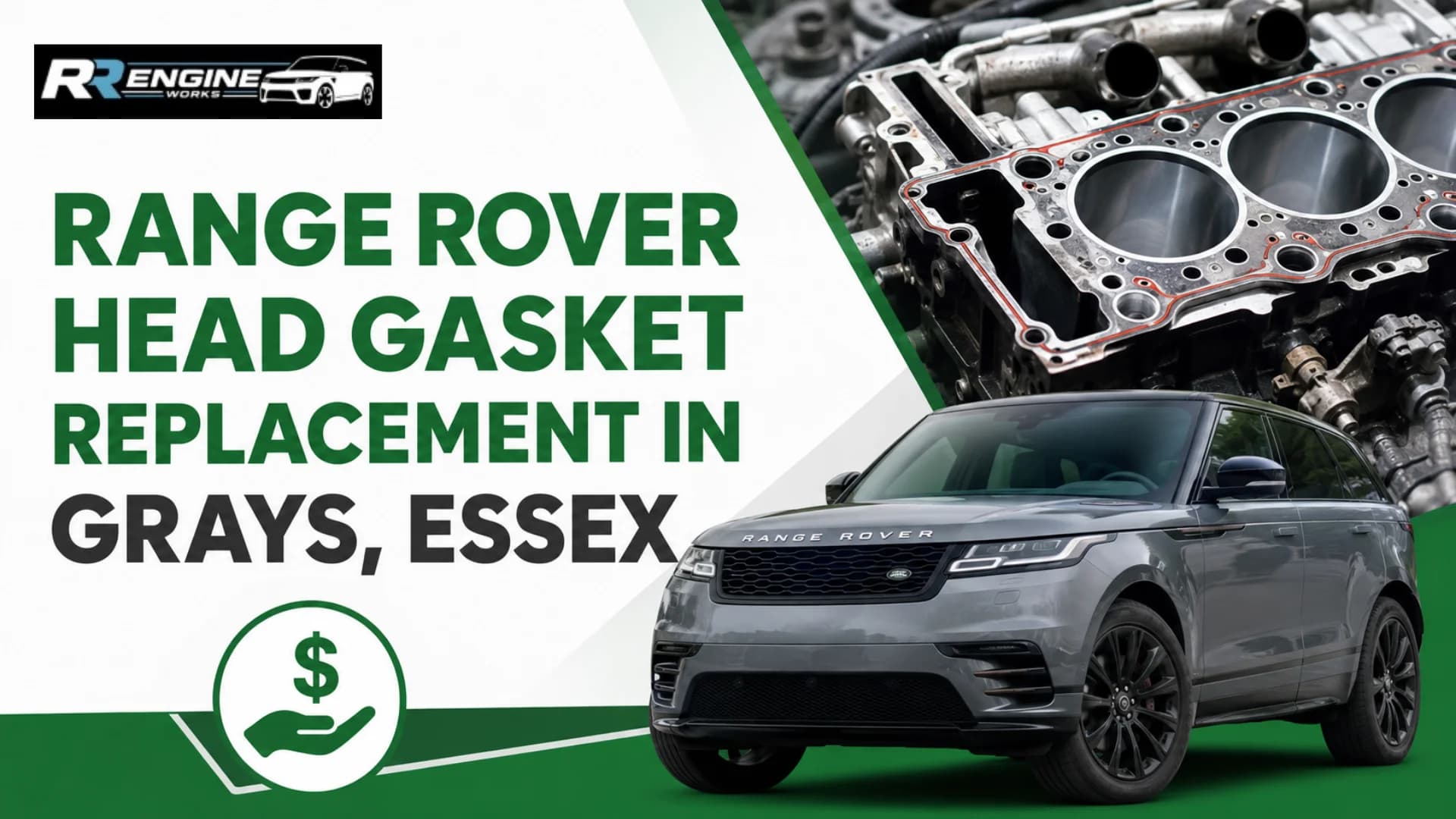 Range Rover Head Gasket Replacement in Grays, Essex