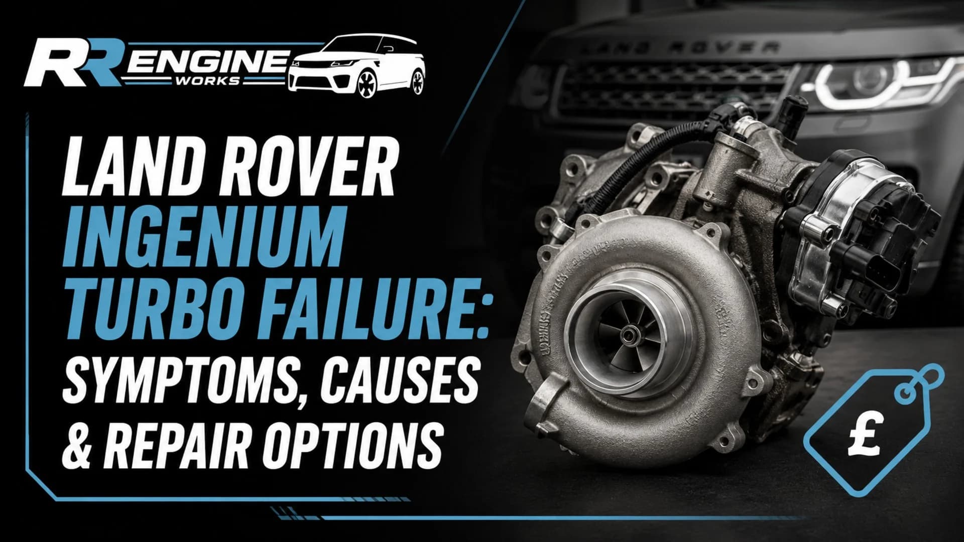 Land Rover Ingenium Turbo Failure: Symptoms, Causes & Repair Options