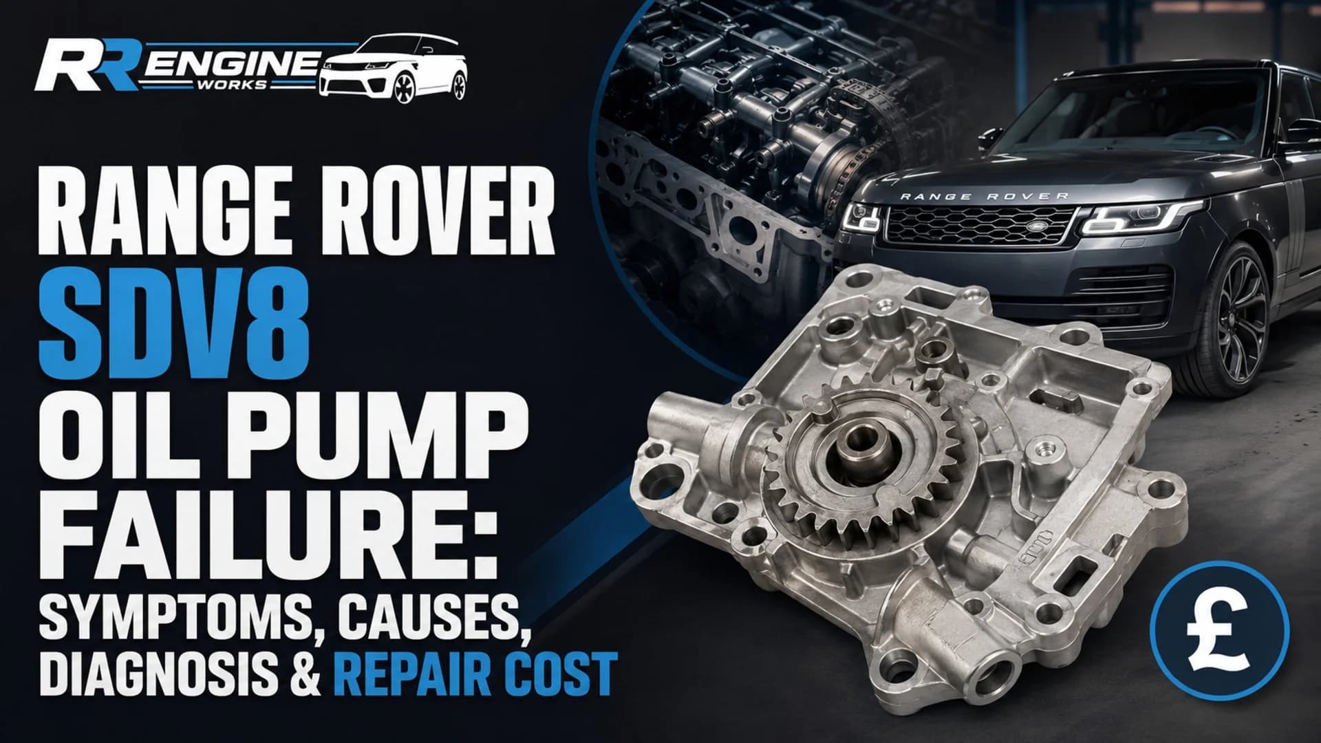 Range Rover SDV8 Oil Pump Failure: Symptoms, Causes, Diagnosis & Repair Cost