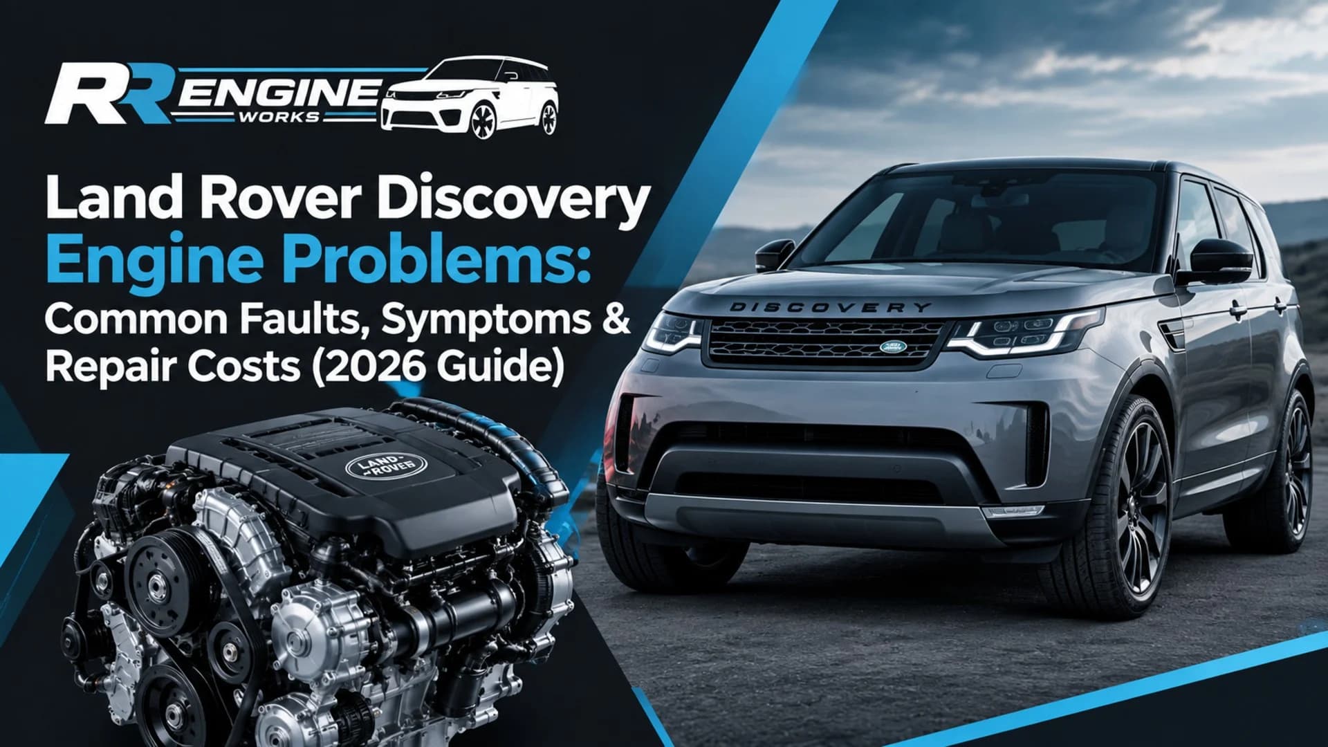 Land Rover Discovery Engine Problems: Common Faults, Symptoms & Repair Costs (2026 Guide)