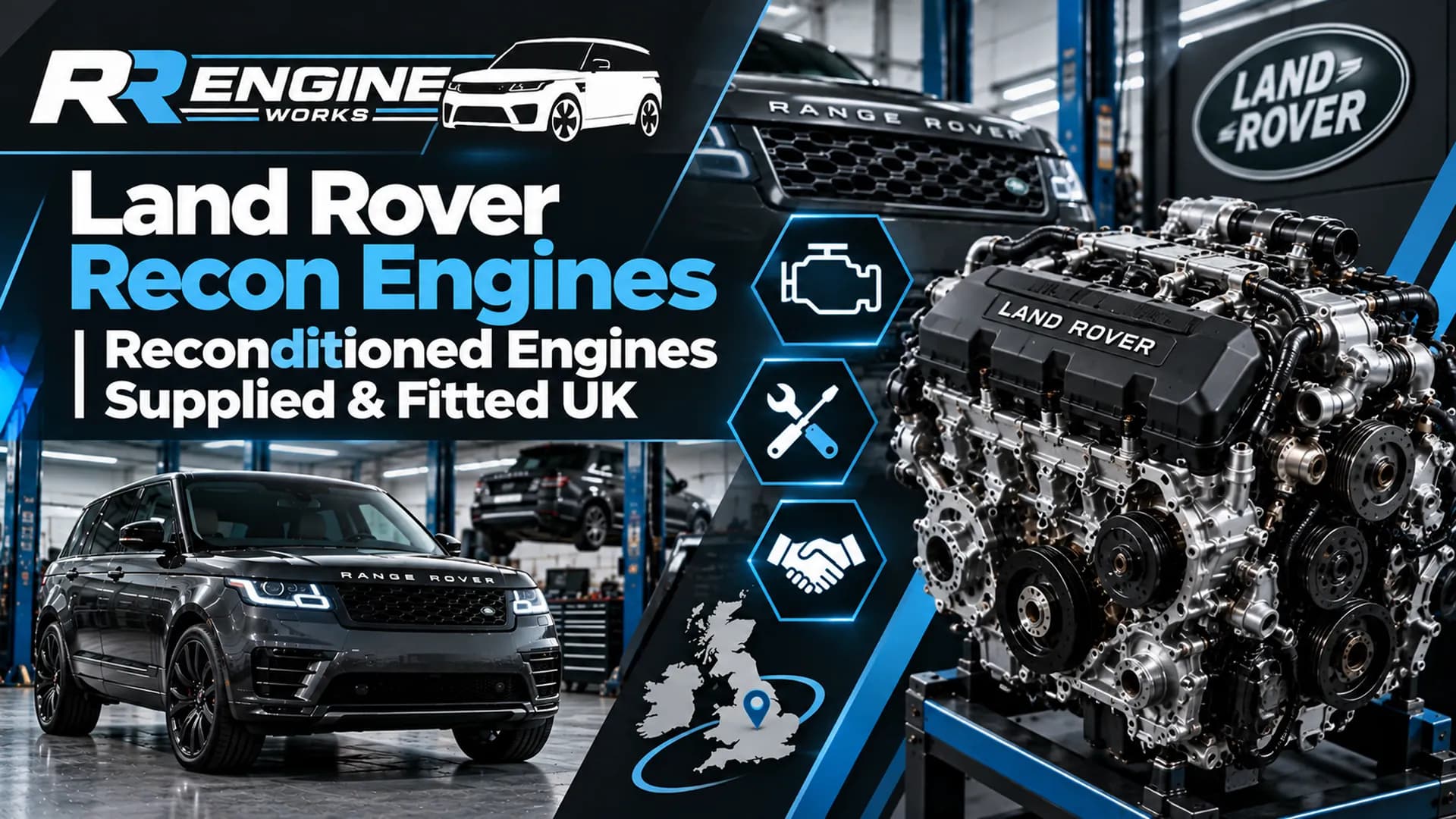 Land Rover Recon Engines | Reconditioned Engines Supplied & Fitted UK