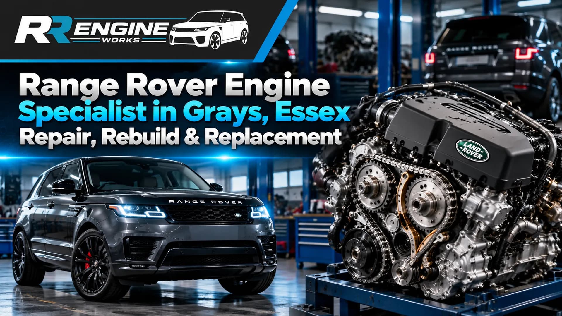 Range Rover Engine Specialist in Grays, Essex | Repair, Rebuild & Replacement