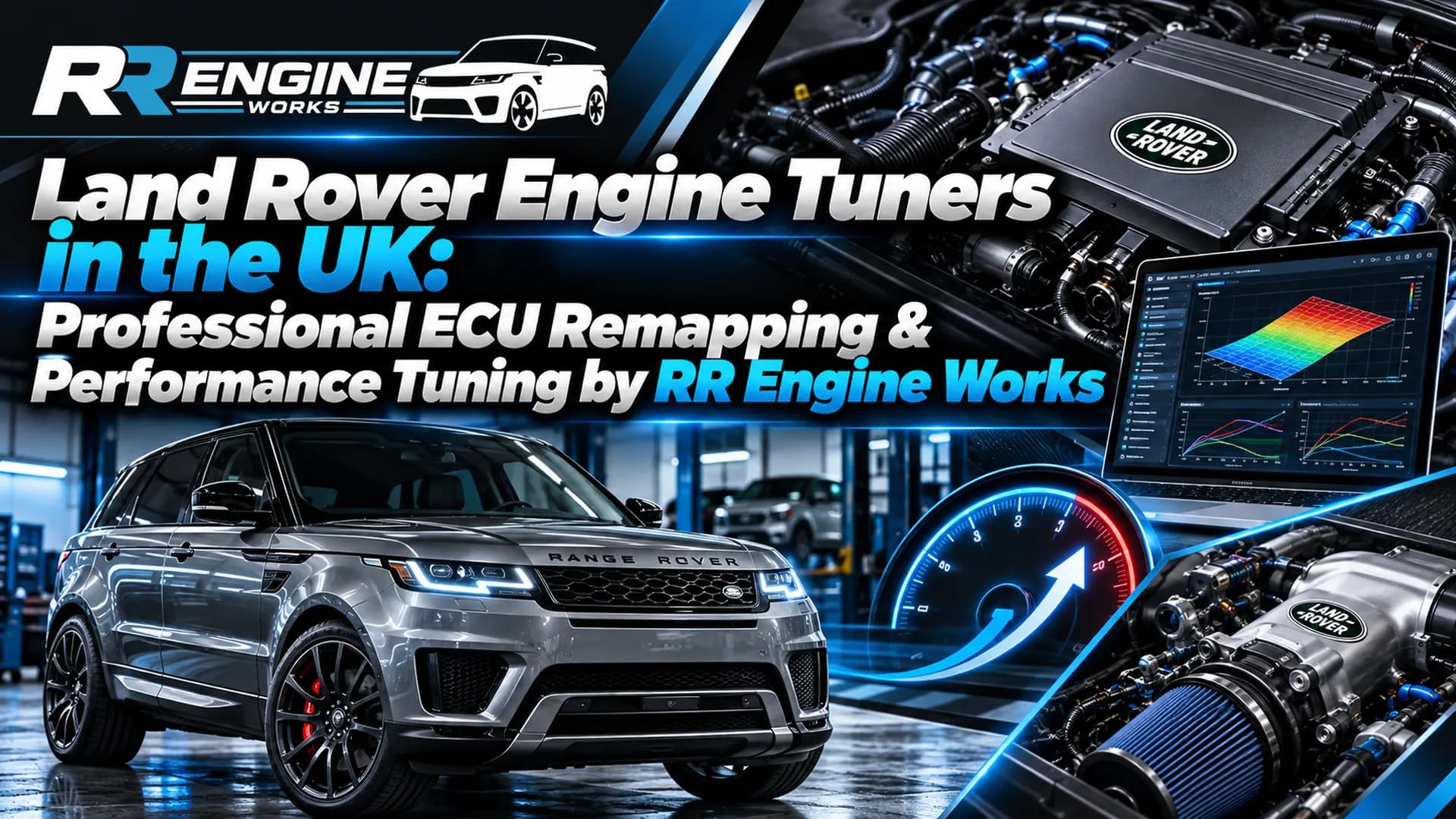 Land Rover Engine Tuners in the UK: Professional ECU Remapping & Performance Tuning by RR Engine Works