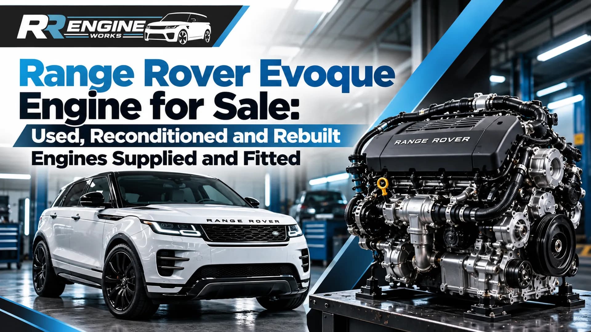 Range Rover Evoque Engine for Sale: Used, Reconditioned and Rebuilt Engines Supplied and Fitted