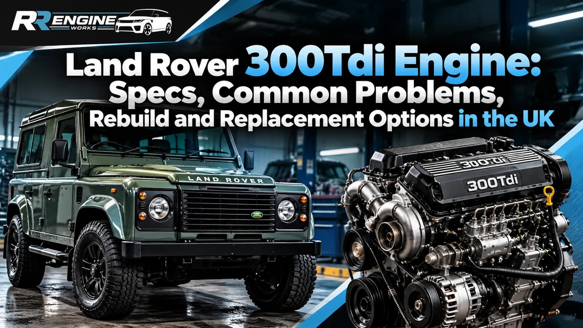 Land Rover 300Tdi Engine: Specs, Common Problems, Rebuild and Replacement Options in the UK