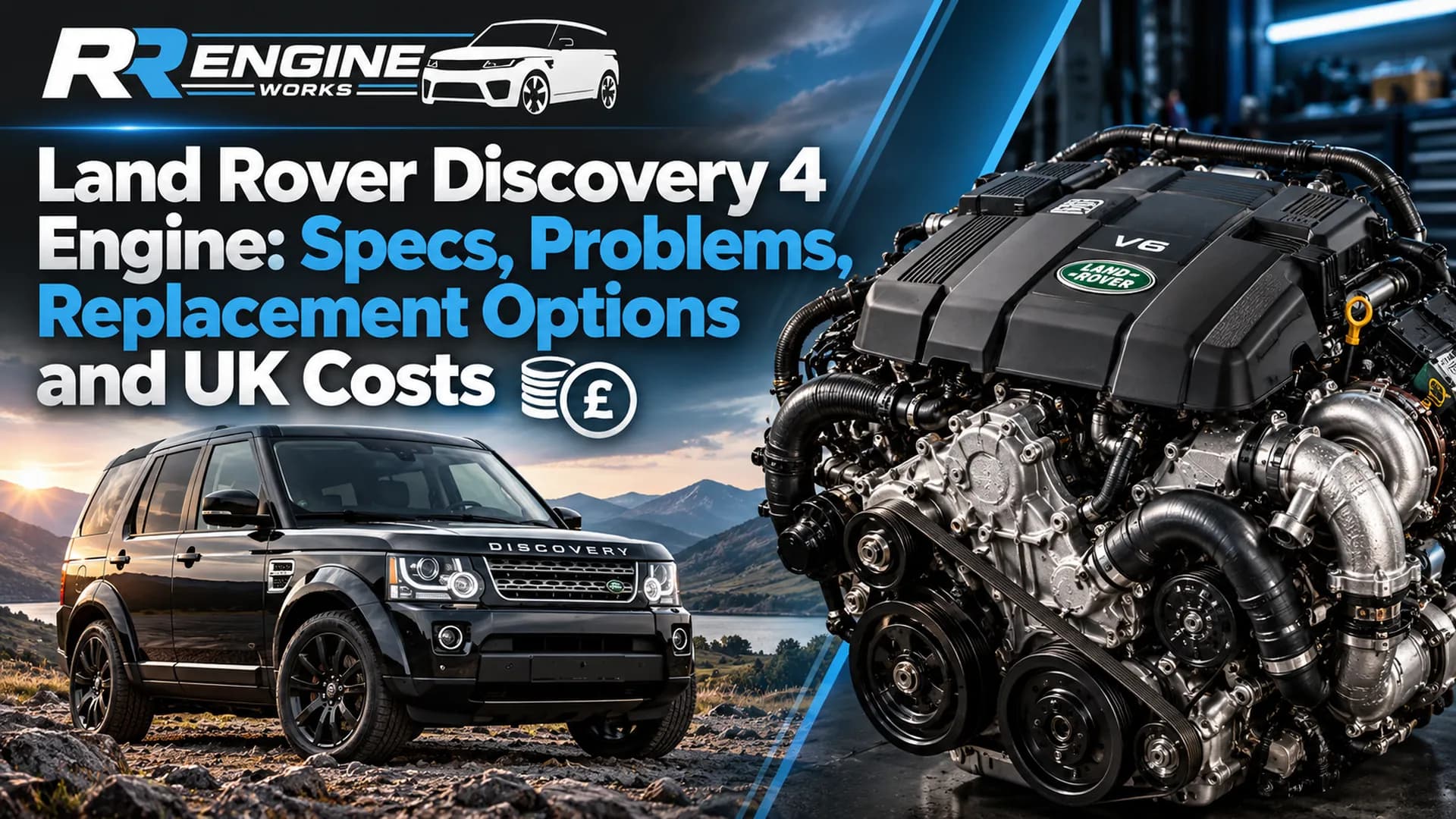 Land Rover Discovery 4 Engine: Specs, Problems, Replacement Options and UK Costs
