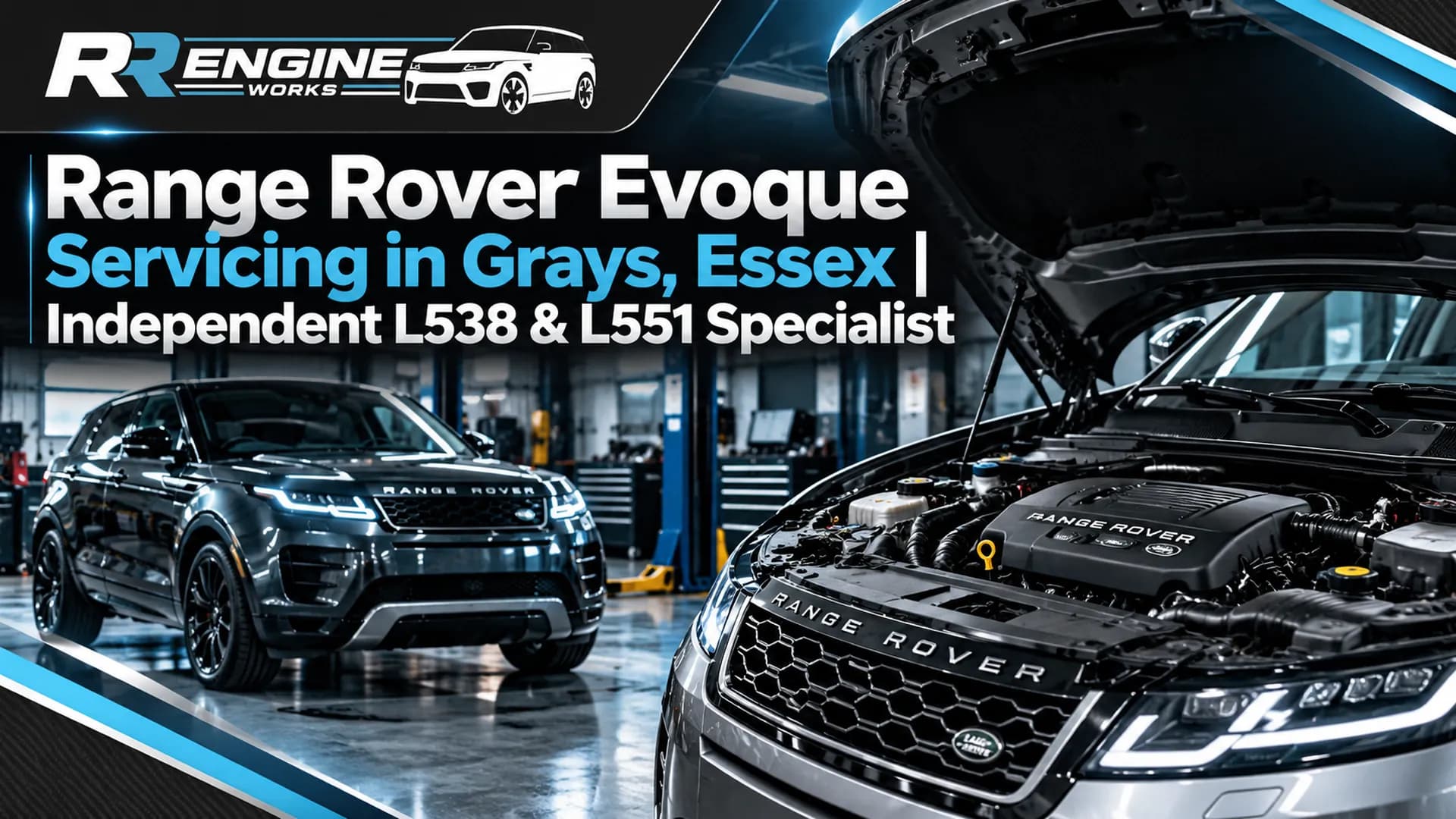 Range Rover Evoque Servicing in Grays, Essex | Independent L538 & L551 Specialist