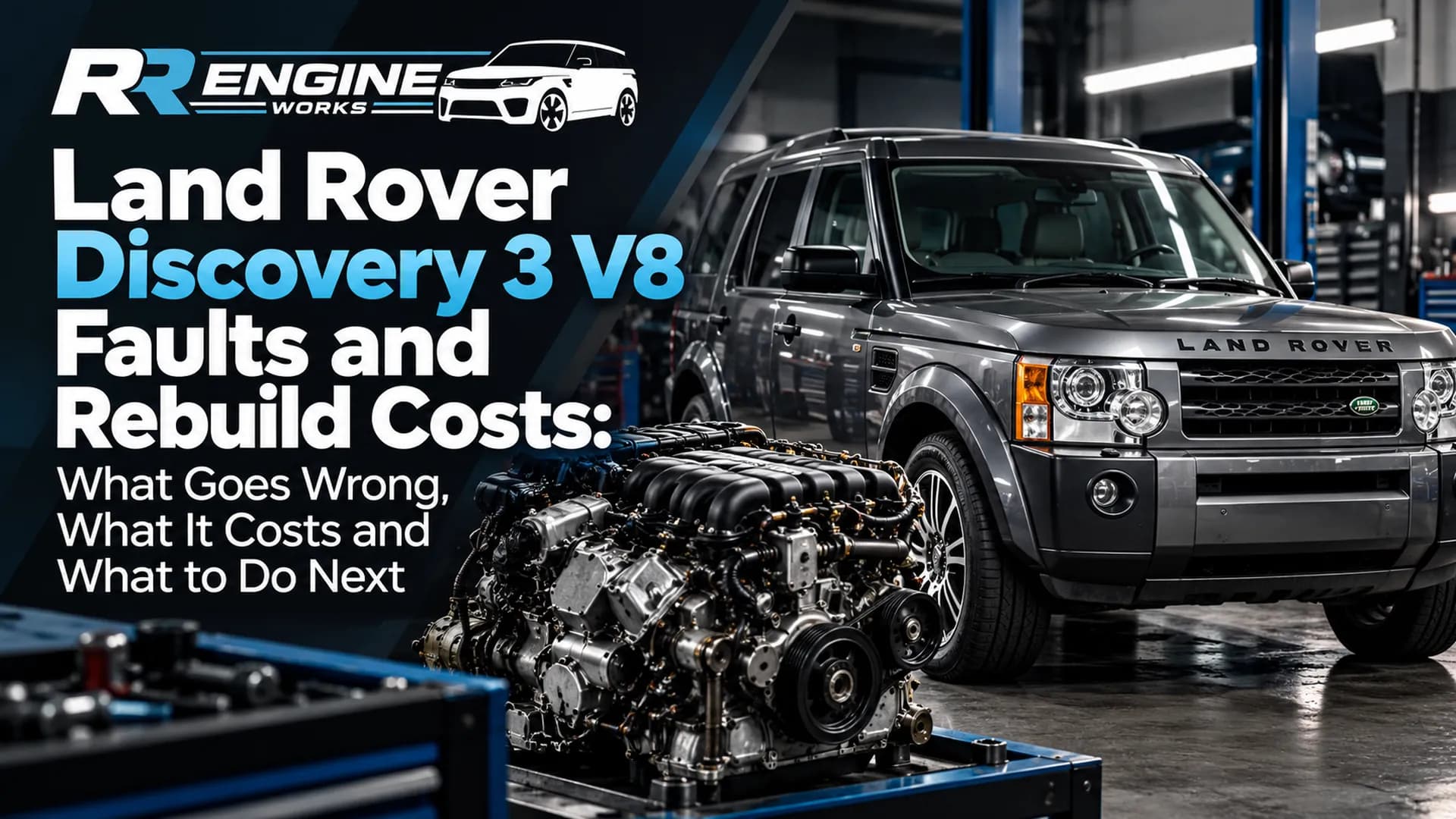 Land Rover Discovery 3 V8 Faults and Rebuild Costs: What Goes Wrong, What It Costs and What to Do Next