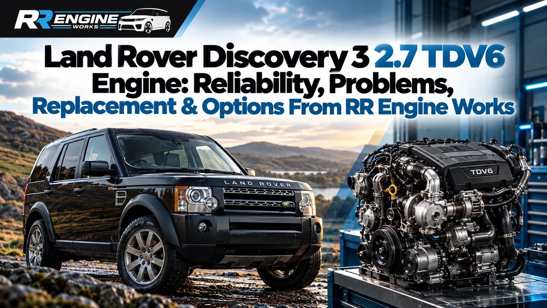 Land Rover Discovery 3 2.7 TDV6 Engine: Reliability, Problems, Replacement & Options From RR Engine Works
