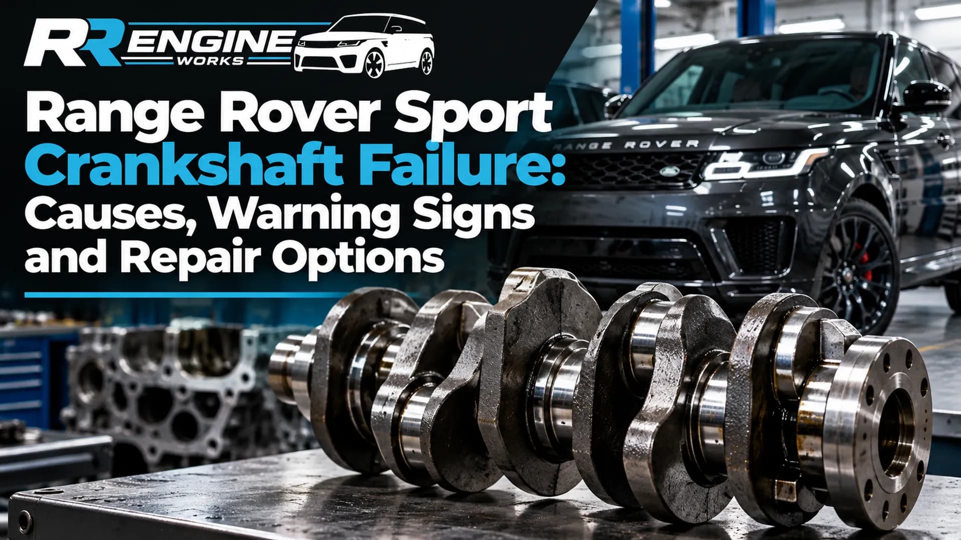 Range Rover Sport Crankshaft Failure: Causes, Warning Signs and Repair Options