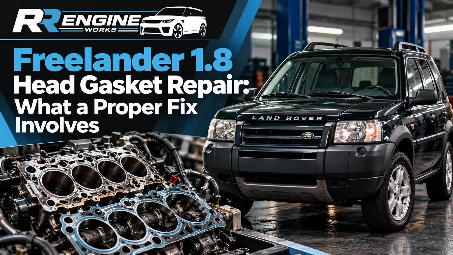 Freelander 1.8 Head Gasket Repair: What a Proper Fix Involves