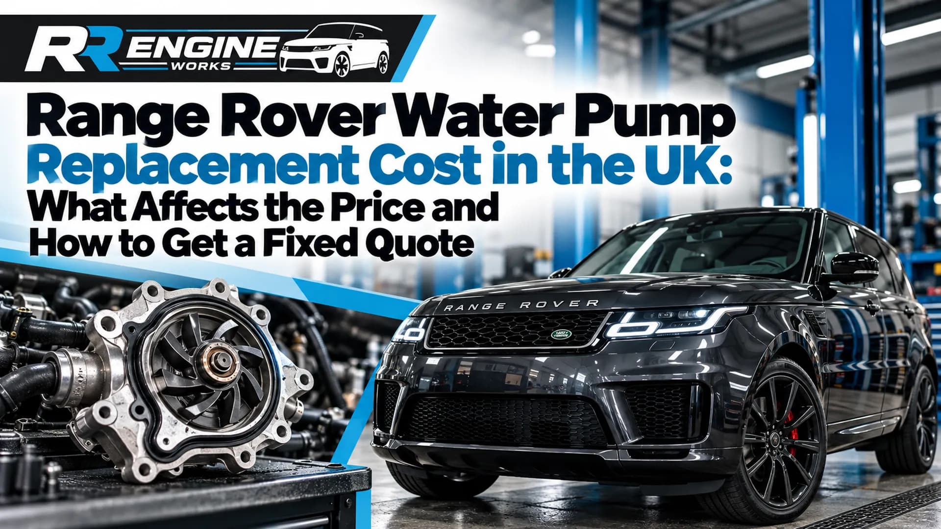 Range Rover Water Pump Replacement Cost in the UK: What Affects the Price and How to Get a Fixed Quote