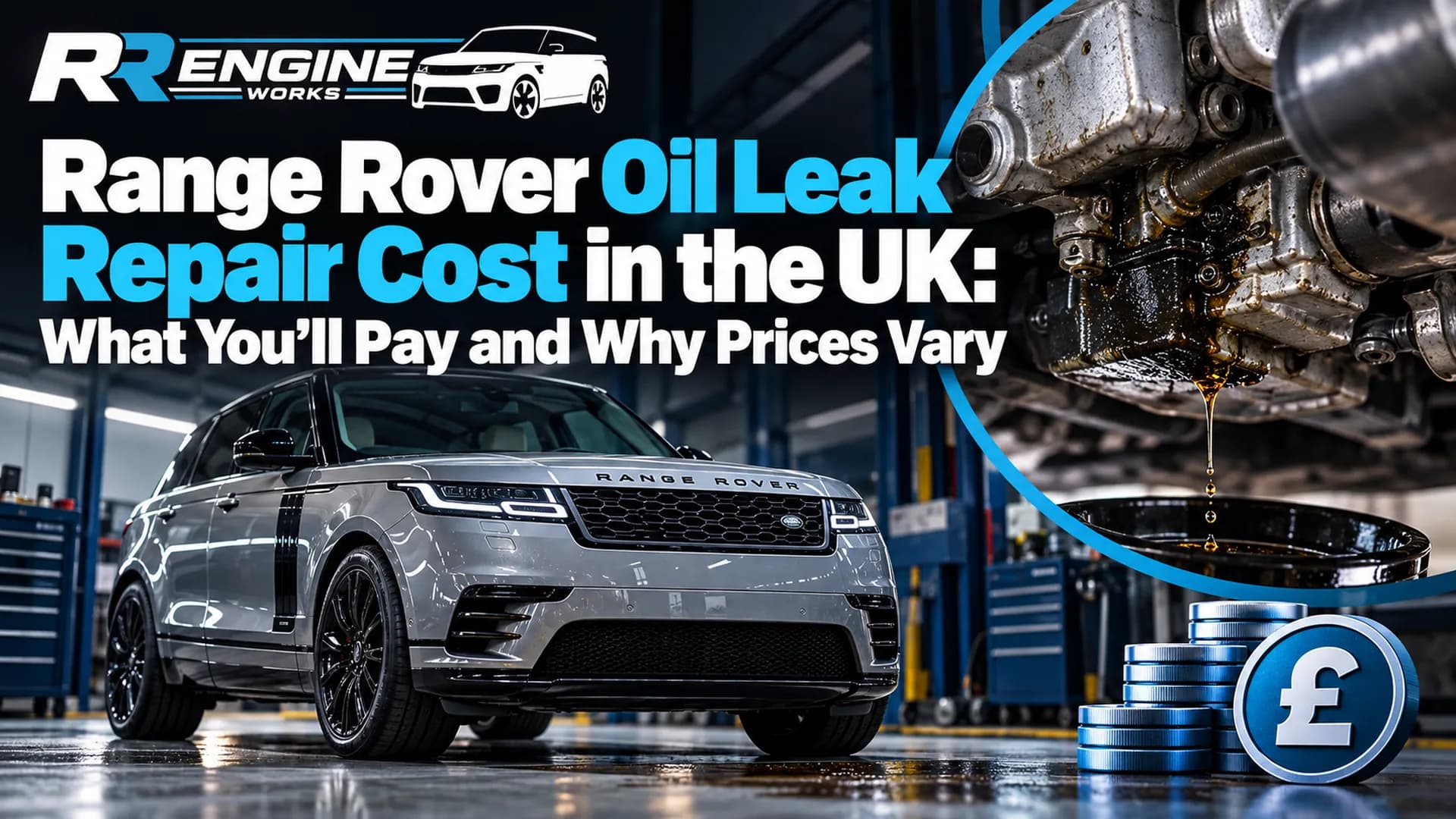Range Rover Oil Leak Repair Cost in the UK: What Affects the Price and How to Get a Fixed Quote